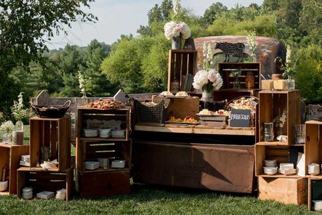 بوفيه زفاف كوكتيل