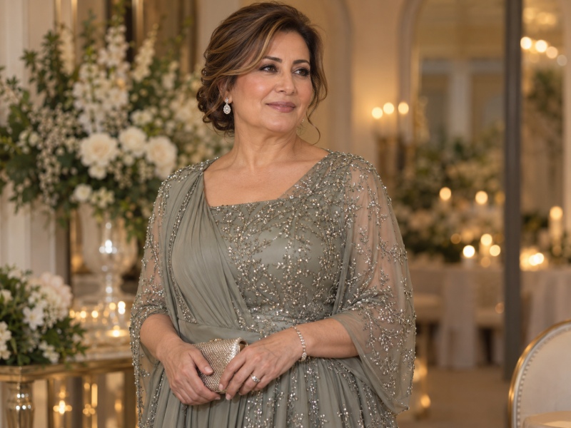 مكياج أم العروس والعريس: إطلالة أنيقة تناسب العمر وإضاءة القاعة