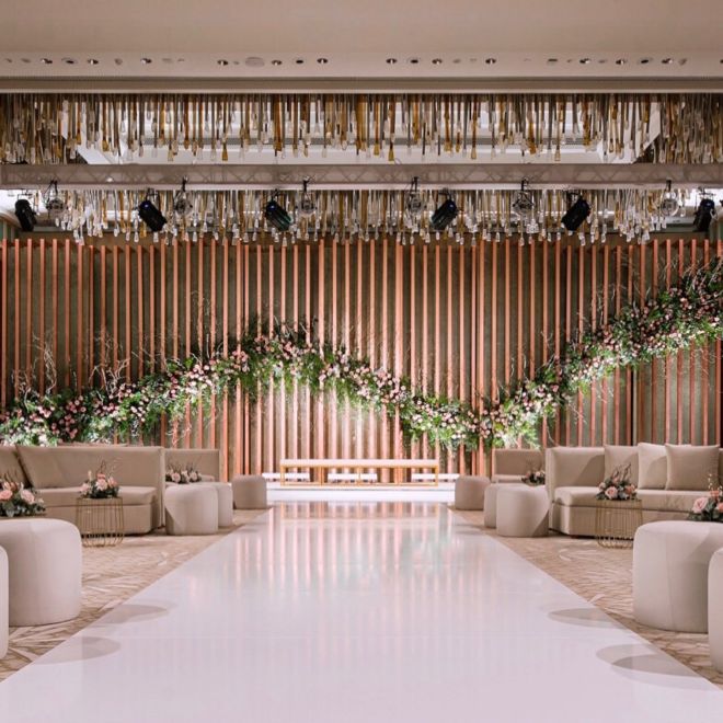 ديكور زفاف كوكتيل