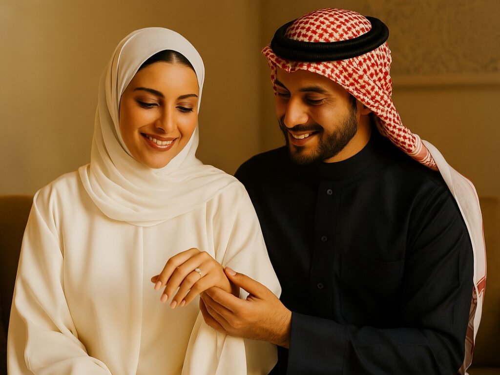 إعلان الخطوبة في السعودية: أفكار إبداعية ودور العائلة