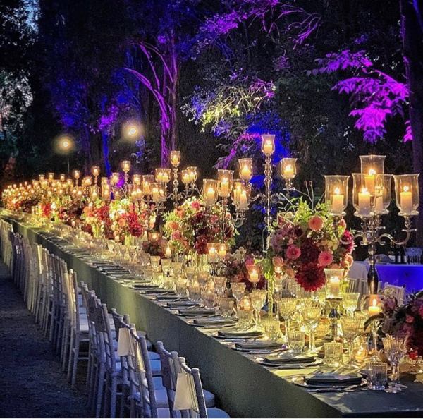 تناغم البوفيه مع مكان الحفل