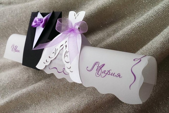 تصاميم دعوات زواج غير تقليدية