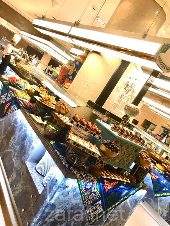 بوفيه فندق انتركونتيننتال الرياض للحفلات الخارجية