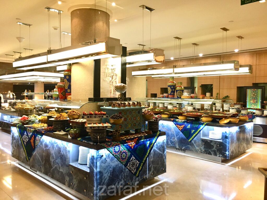 بوفيه فندق انتركونتيننتال الرياض للحفلات الخارجية