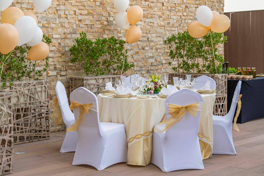 بوفيه فندق روش ريحان من روتانا للحفلات الخارجية