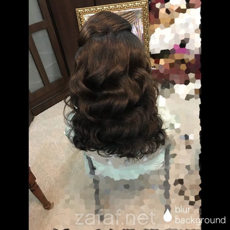 مصففة الشعر هبة
