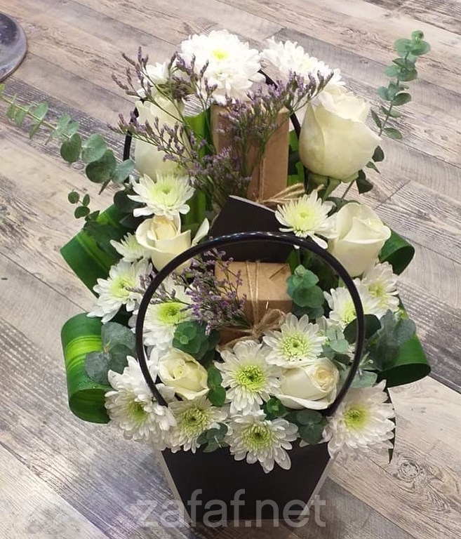 سلة الزهور
