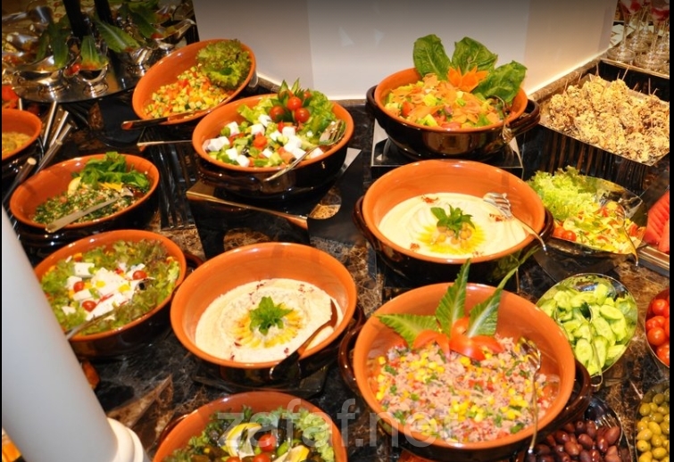 بوفيه فندق بوتيك المشرق للحفلات الخارجية