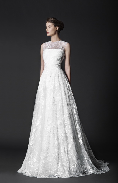 فساتين زفاف طوني ورد دانتيل