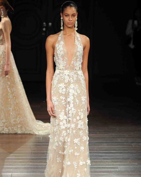 نعيم خان فساتين زفاف بسيطة