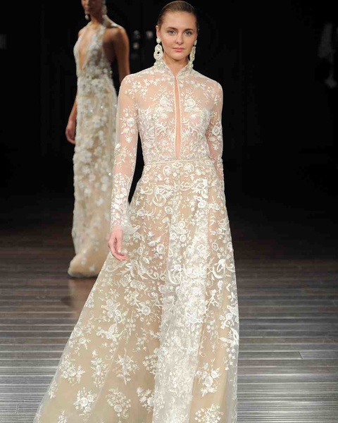 نعيم خان فساتين زفاف للمحجبات