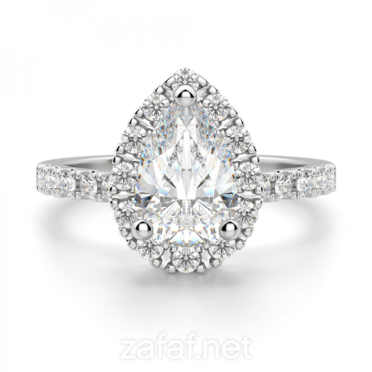 خاتم الألماس على شكل الكمثرى