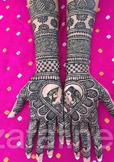 نقش هندي جميل