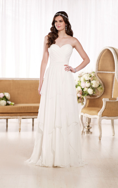 فساتين زواج ناعمه رومانية